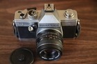 Vintage Pentacon Praktica Super Tl1000 Film Camera Body  Lens  And Case