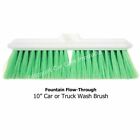 10  Soft Nylex Bristle Car Or Truck Wash Brush - Protective Bumper - Flow-thru