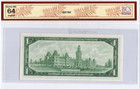 1967 Bank Of Canada 1 One Dollar Graded Bcs 64 Beattie-rasminsky