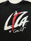 Authentic Liza Minneli In Concert Black T-shirt Joe Eula Art 1997 Xl Rare Vtg