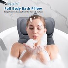 Full Body Bath Pillow thick Bathtub Cushion With Laundry Bag bath Pillow With   