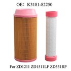 Engine Air Filter Kit For Kubota Zd Series Zd326 Zd331 K3181-82240 K3181-82250