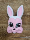 Easter Bunny Cake Topper Head Bakery Crafts Pop Tops Plastic Mold 