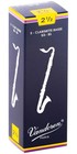 Vandoren Traditional Bass Clarinet Reeds Strength 2 5 Box Of 5