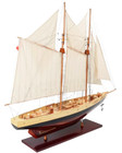 Schooner Bluenose Ii Wooden Sailing Ship Model 47  Sailboat Fully Assembled New
