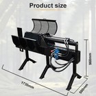 New  Skid Steer Loader Wood Splitter Hydraulic Attachment Bobcat Case Cat