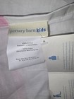 Pottery Barn Kids Ribbon Single Pleat Standard Crib Skirt Dust Ruffle Nwt