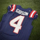 2024 New England Patriots Game Worn Used Antonio Gibson Jersey  4 Games 