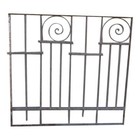Antique Victorian Iron Gate Window Garden Fence Architectural Salvage Door  055