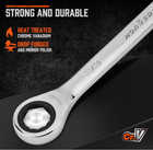 26-piece Ratcheting Wrench Set   Metric And Sae   Ratchet Combination
