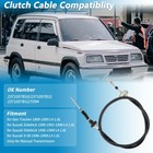 No 2371057b10 Clutch Cable For Suzuki Sidekick X-90 For Geo Tracker Manual Trans