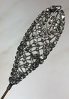 Delicate Victorian Filigree Rhinestone Hatpin Hat Pin Antique