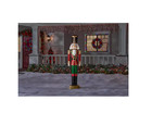 6 Ft  Led Red And Green Nutcracker Holiday Decoration - In Hand Sold Out Blk Fri