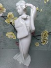 Vintage Rosenthal Netter White Porcelain Geisha Japan  Figurine Missing Fan
