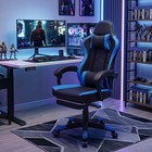 Ergonomic Racing Gaming Chair High-back Office Computer Seat With Footrest
