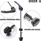 Road Mountain Bicycle Mtb Wheel Hub Front Rear Skewers Quick Release Bike Axle