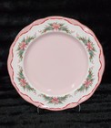 8 Pinkmas Dinner Salad Plate Mug Bowl Pink Bows Christmas Tree Porcelain 222 5th