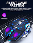 Gaming Mouse Wireless Usb Rechargeable 1 Color Led Backlight Optical Mice For Pc