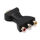 Plug play Audio Adapter Converter Hdmi Male To 3 Rca Female Support 720p 1080p
