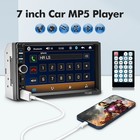 7  Double Din Touchscreen Mp5 Car Stereo Bluetooth Fm Usb Aux Video Player