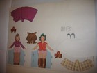 Vtg  stand-up  Cut Out Dolls Un-cut Paper Doll Book 1942 National Syndicate  77