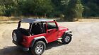 Smittybilt 93635 Black Outback Extended Bikini Top For 97-06 Jeep Wrangler Tj