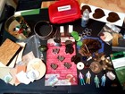Huge Lot Of Assemblage Materials  Create Collage Art  Gift Idea  Mixed Media