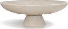 Large Decorative Bowl  Modern Resin Pedestal Bowl For Home Decor  Stylish Fru   