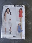 Simplicity 8640 Misses Womens Dress Tunic Sewing Pattern New Uncut 20w-28w 