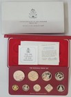 1983 Bahamas 9 Coin Proof Set With Silver And More  rare  Mtg 1 000 Sets