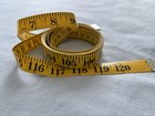 120 Inch 300 Centimeter Yellow Plastic Tape Measure For Sewing Seamstress