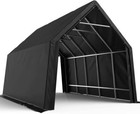 King Bird Carport 13x20ft Anti-snow Steel Canopy Shed Outdoor Garden Car Shelter