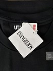 Uniqlo Neon Genesis Evangelion Black Tshirt Size Large Nwt  rei Asuka Shinji 