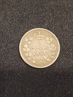 1885 Canada 5 Cents Silver Coin
