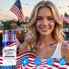 4th Of July Glitter Stick Patriotic Hair Glitter Body Glitter Face Glitter 4th O