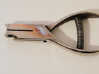 Vintage Train Ticket Holder Handheld Hole Punch Star Punch