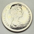 1867-1967 Canadian Rabbit 5cent Nickel Double Date Coin From Rcm Set  Unc Bu