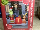 Gemmy 6ft Grinch And Max W  Presents Christmas Inflatable