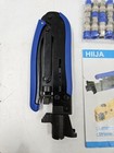 Coax Cable Crimper Kit Coaxial Cable Compression Tool Kit -  new  - Eb-18429