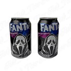 Fanta Collector Ghostface Horror Halloween 2 Full 12oz Cans Ghost Face Punch New