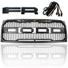 For 2009-2014 Ford F150 F-150 Front Bumper Grille Hood Grill Raptor Style Black