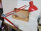 Vintage Art Specialty Articulating Lamp - Red - For Drafting Table Desk Or Wall
