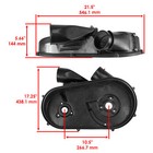 Inner Clutch Cover For Polaris Rzr Xp   4 1000 2015-23   2635158 2634229 2635822