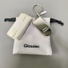 Glossier Los Angeles Flip Phone Mirror Keychain La Exclusive