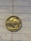 1937 Buffalo Nickel No Mint Mark Error Letters