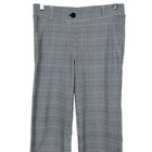 Betabrand Classic Dpyp Dress Pant Yoga Pant Bootcut Black Plaid Women s S