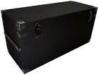 Durable Dj Carpeted Case Removeable Lid Storage Box For 180 Lp Vinyl Records
