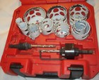     Milwaukee 49-22-4025 Bi-metal Hole Saw 13 Piece Set  Used With Case-free Ship