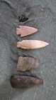 Indian Arrowheads Few A Inch Or Two  Orthers Up Two 5 Inches