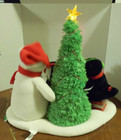 2006 Hallmark Jingle Pals Very Merry Trio Snowman Penguin Christmas Works
